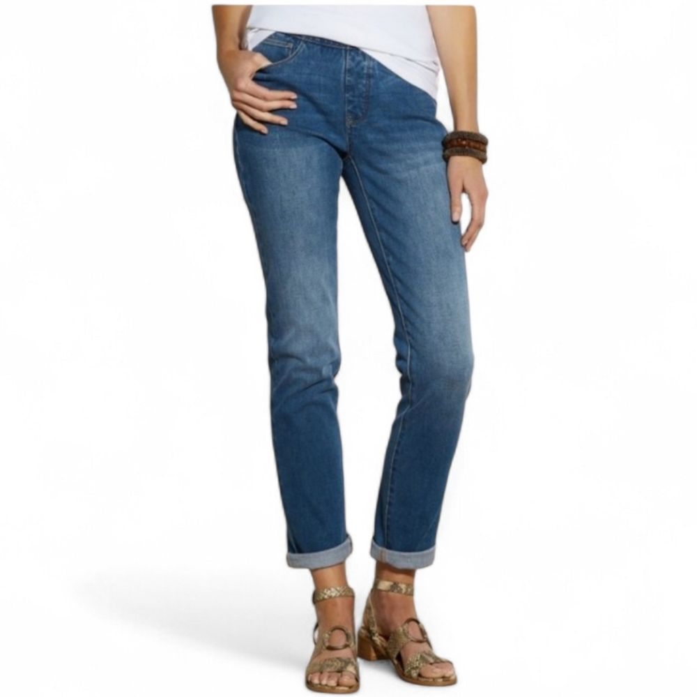 Soft Surroundings Ultimate Denim Pull-On Jeans – Size L (14/16)